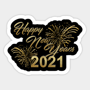 2021 HAPPY NEW YEARS DESIGN Sticker